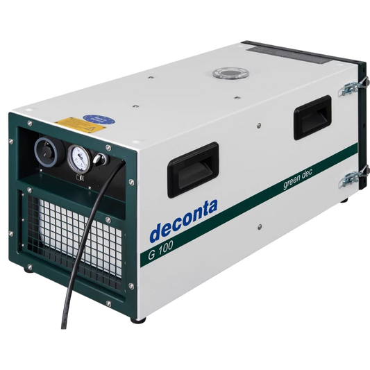 Deconta Green Dec G100 negative pressure unit for hazardous environments.